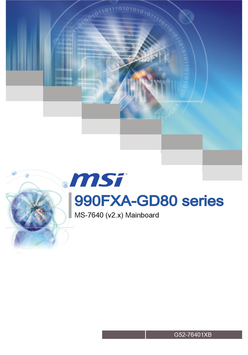 MSI 990FXA USER MANUAL Pdf Download | ManualsLib