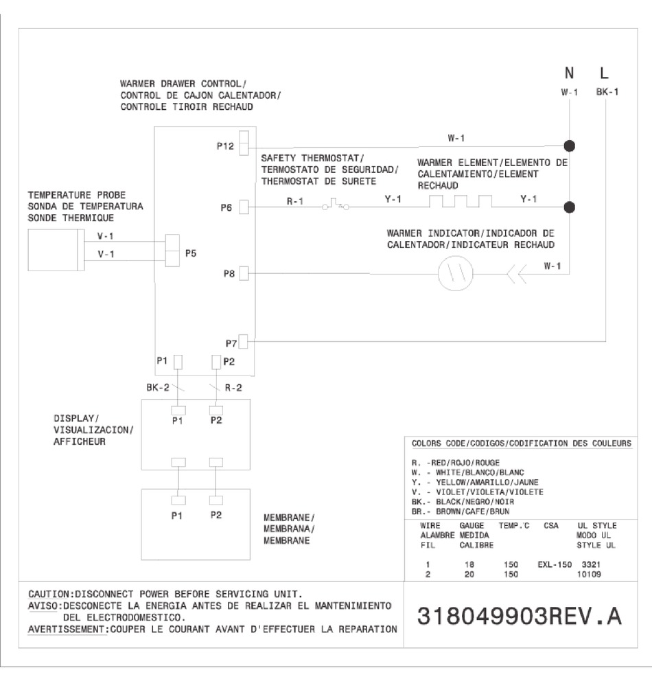Electrolux E30wd75gss Wiring Diagram