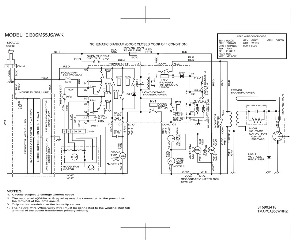 Electrolux Ei30sm55jw Wiring Diagram, Electrolux Wiring Diagram