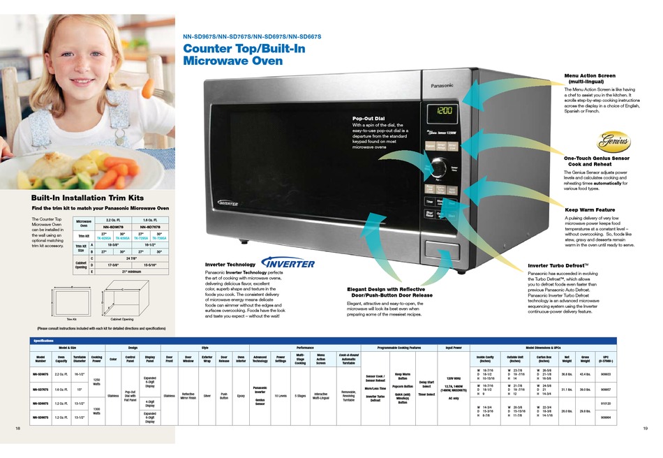 panasonic nn sd670s