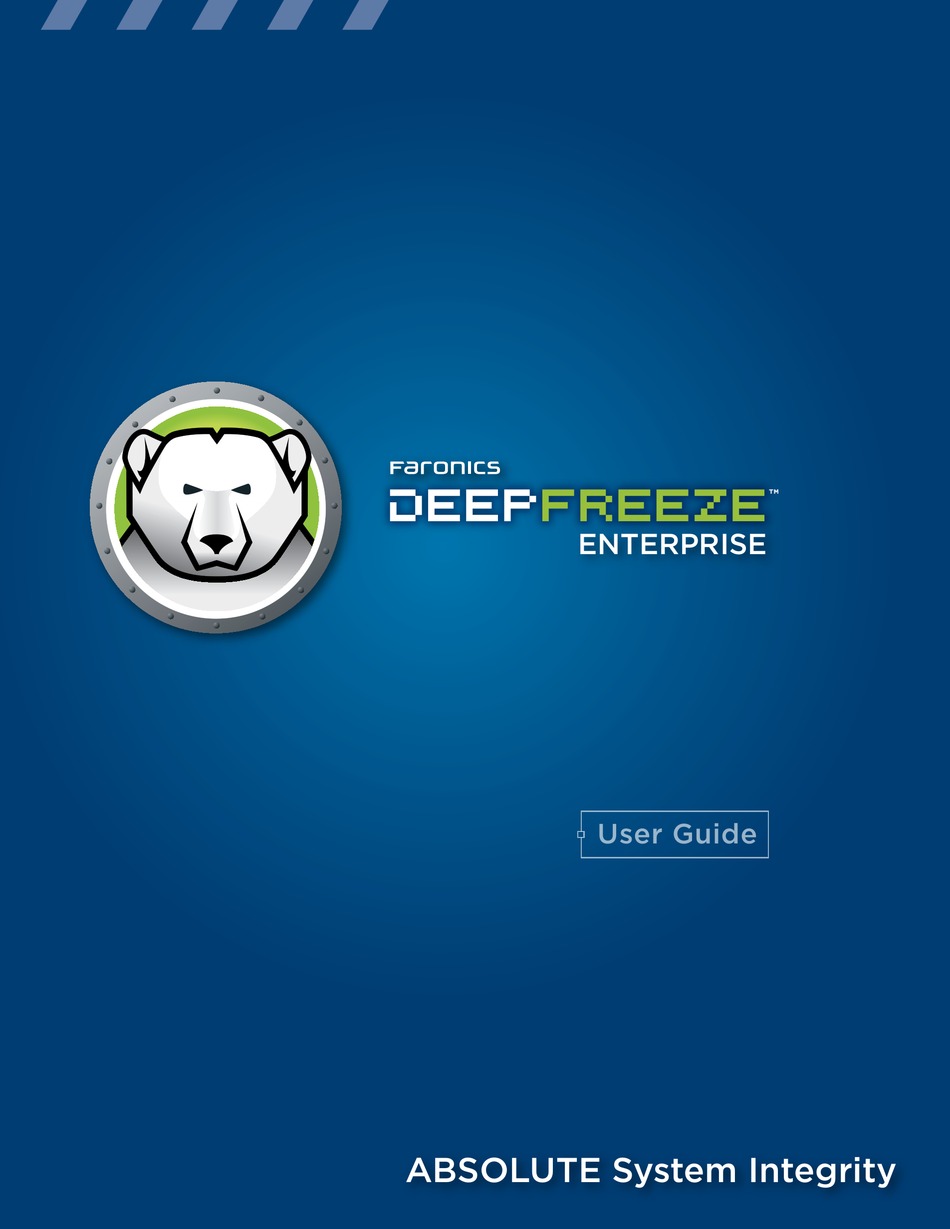 Deep Freeze Command Line Control (Dfc.exe) - FARONICS DEEP FREEZE ENTERPRISE  6 Manual [Page 46]