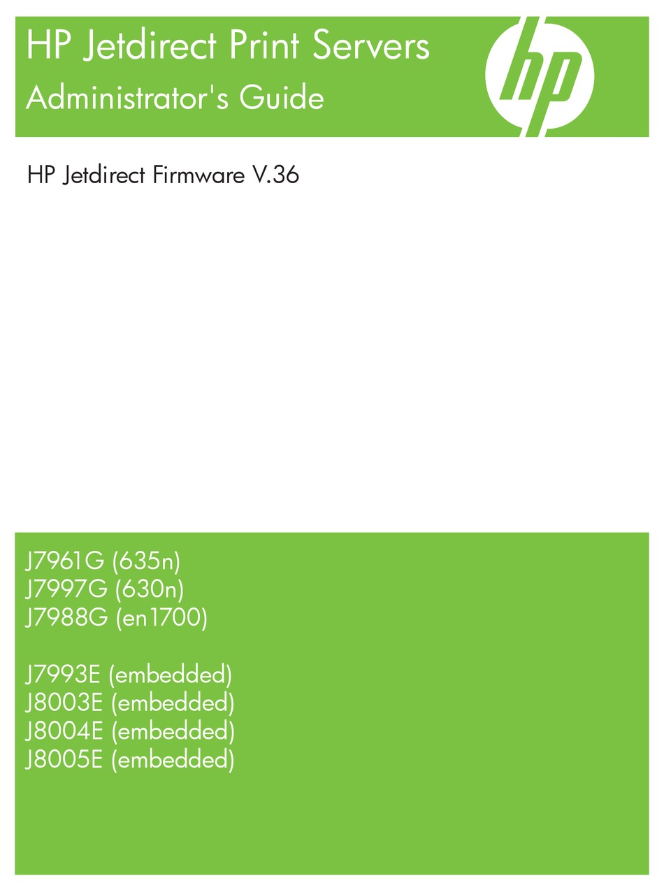 hp jetdirect 170x cd download