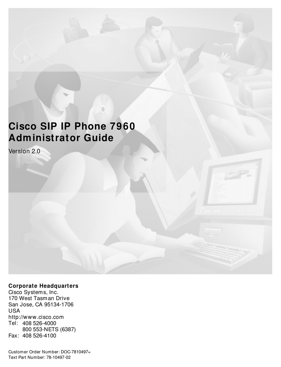 CISCO 7960 ADMINISTRATOR'S MANUAL Pdf Download | ManualsLib