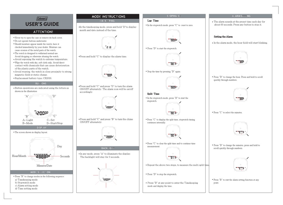 Coleman Mach 15 Manual