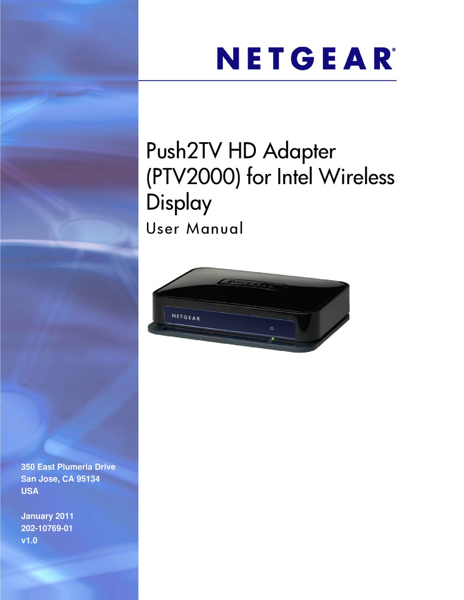 push to tv netgear windows 10