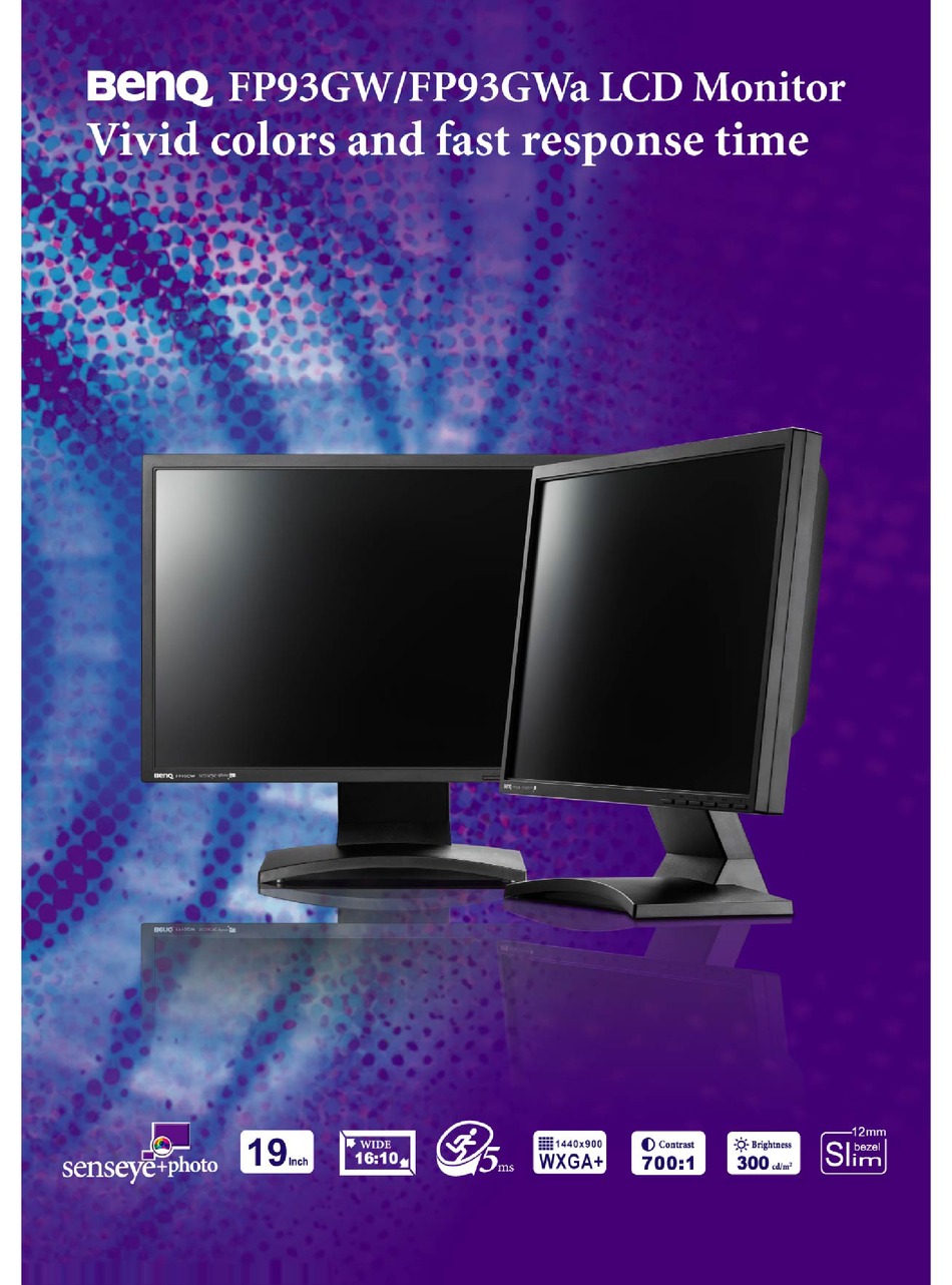 benq fp93gw sterownik