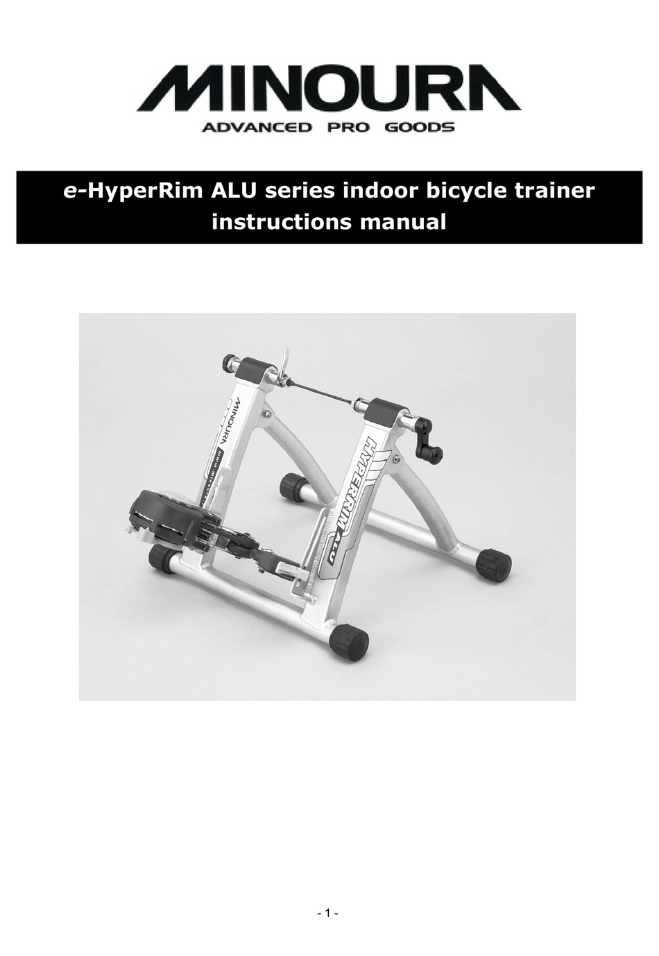 minoura hypermag bike trainer