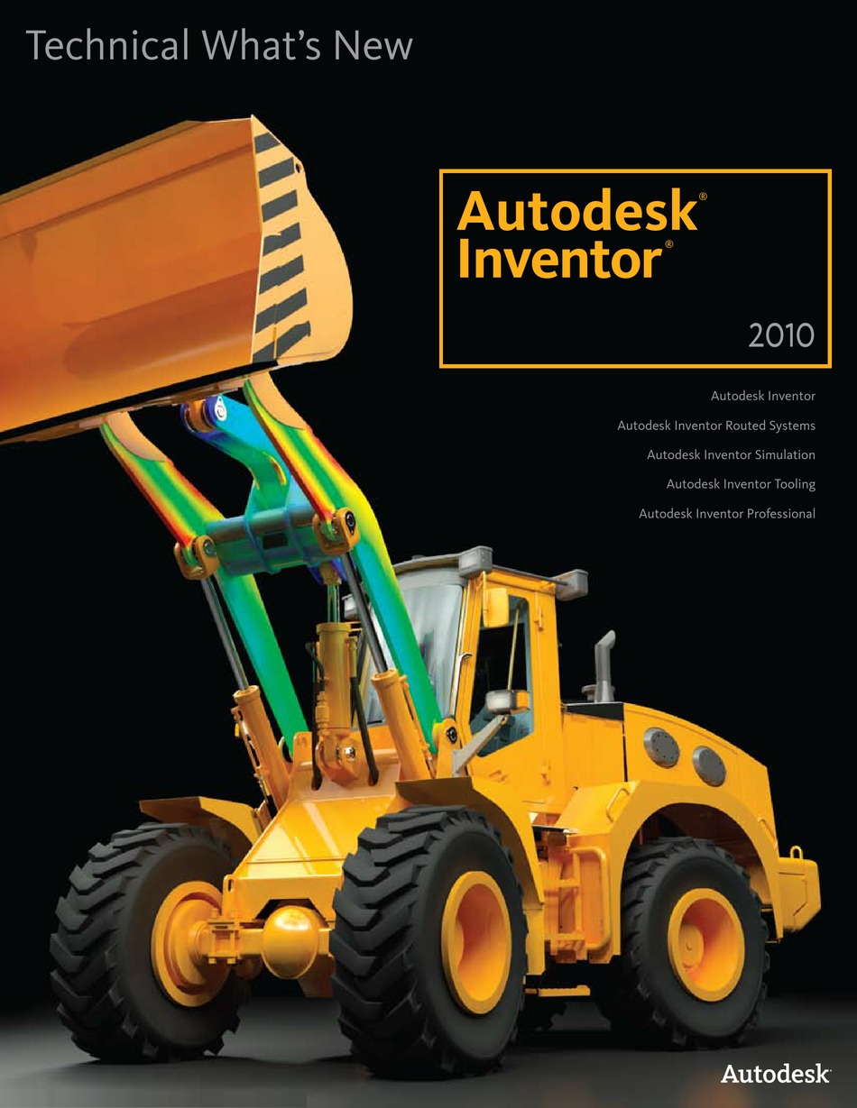 autodesk inventor 2010 pro