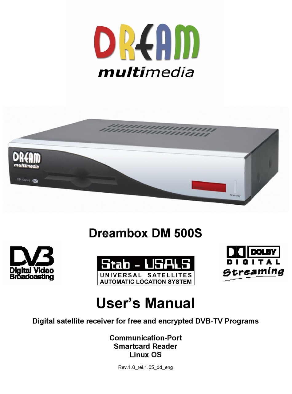 how to install image on dreambox 500s