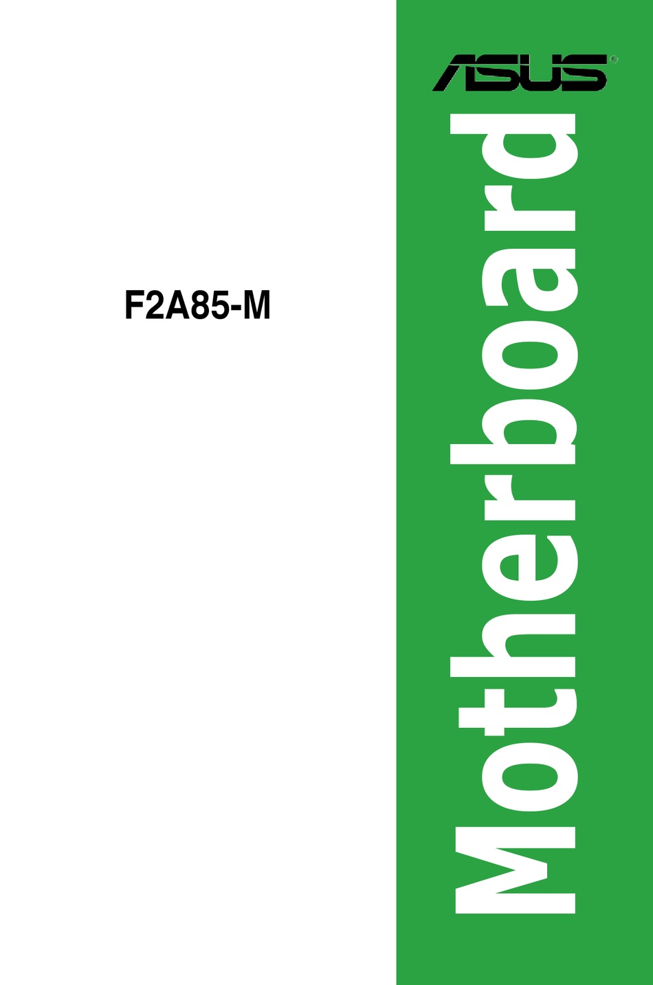 Asus F2a85 M User Manual Pdf Download Manualslib