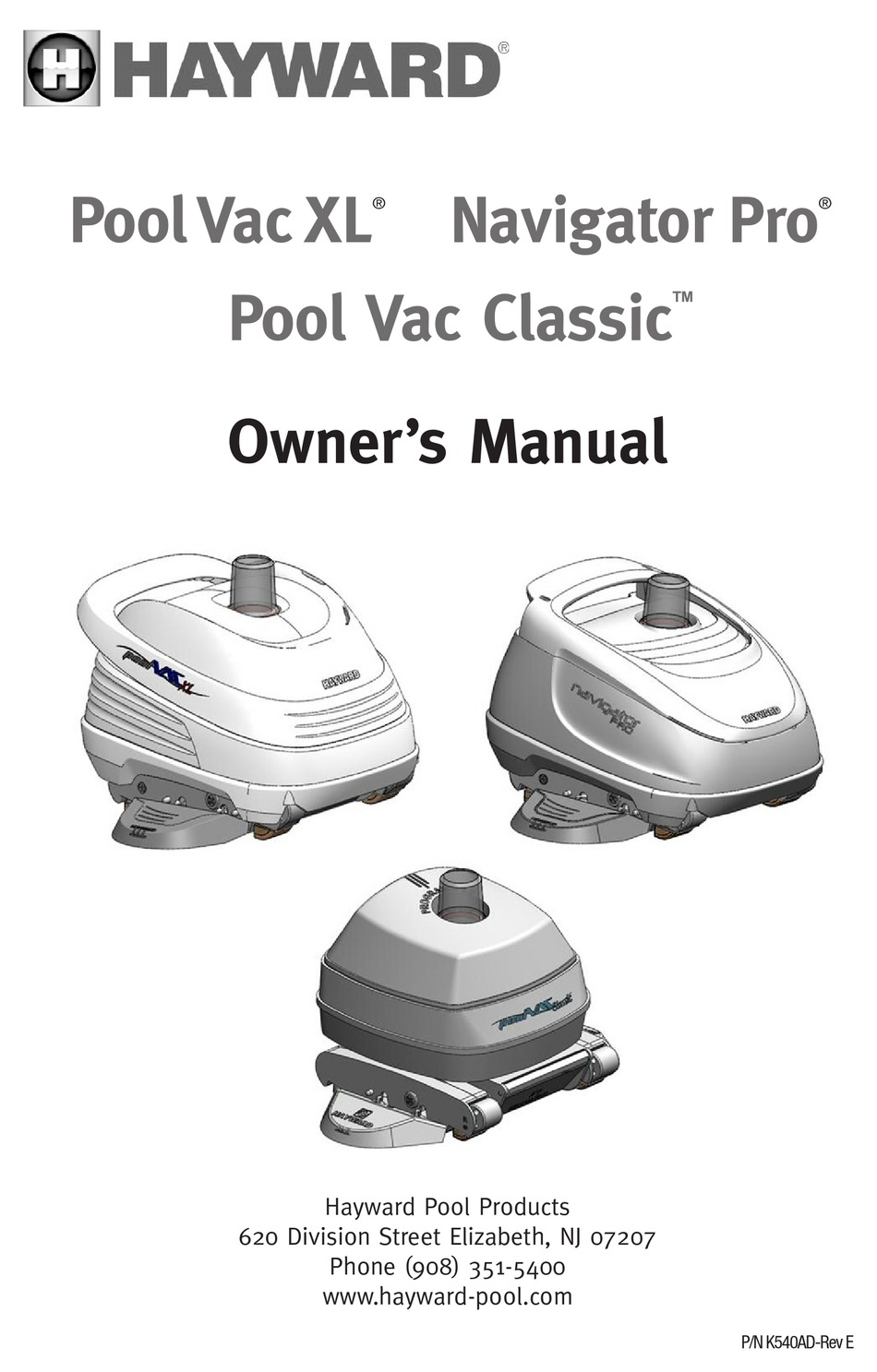 hayward-pool-vac-classic-owner-s-manual-pdf-download-manualslib