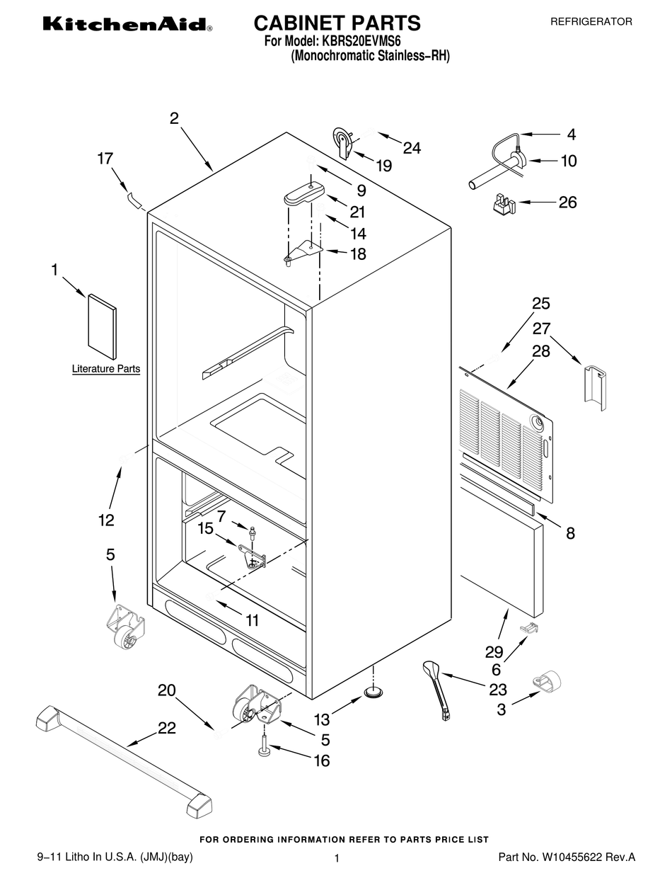 Kitchenaid Kgrs205tbt 30 Inch Gas Range Parts Diagram Pdf Download Manualslib