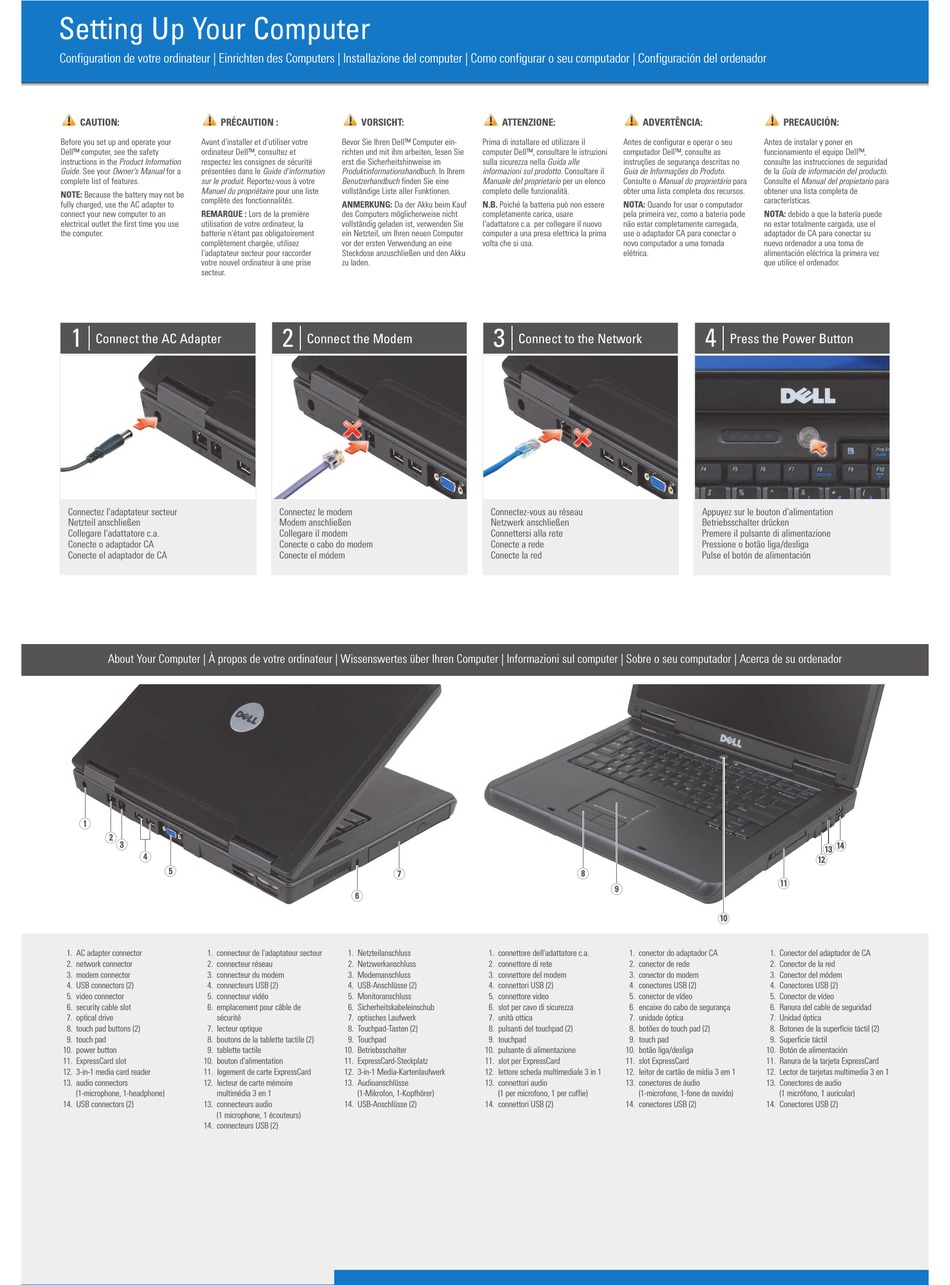 DELL VOSTRO 1000 SETUP MANUAL Pdf Download | ManualsLib