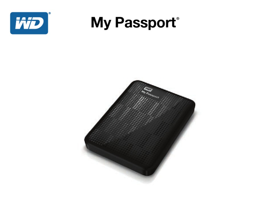 WESTERN DIGITAL MY PASSPORT WDBBEP0010BBK QUICK INSTALL MANUAL Pdf 