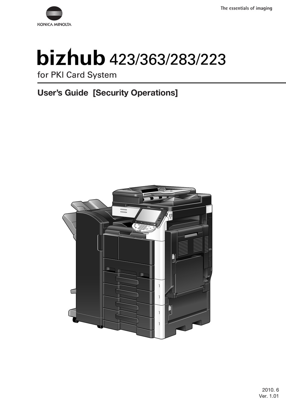 KONICA MINOLTA BIZHUB 223 USER MANUAL Pdf Download ...