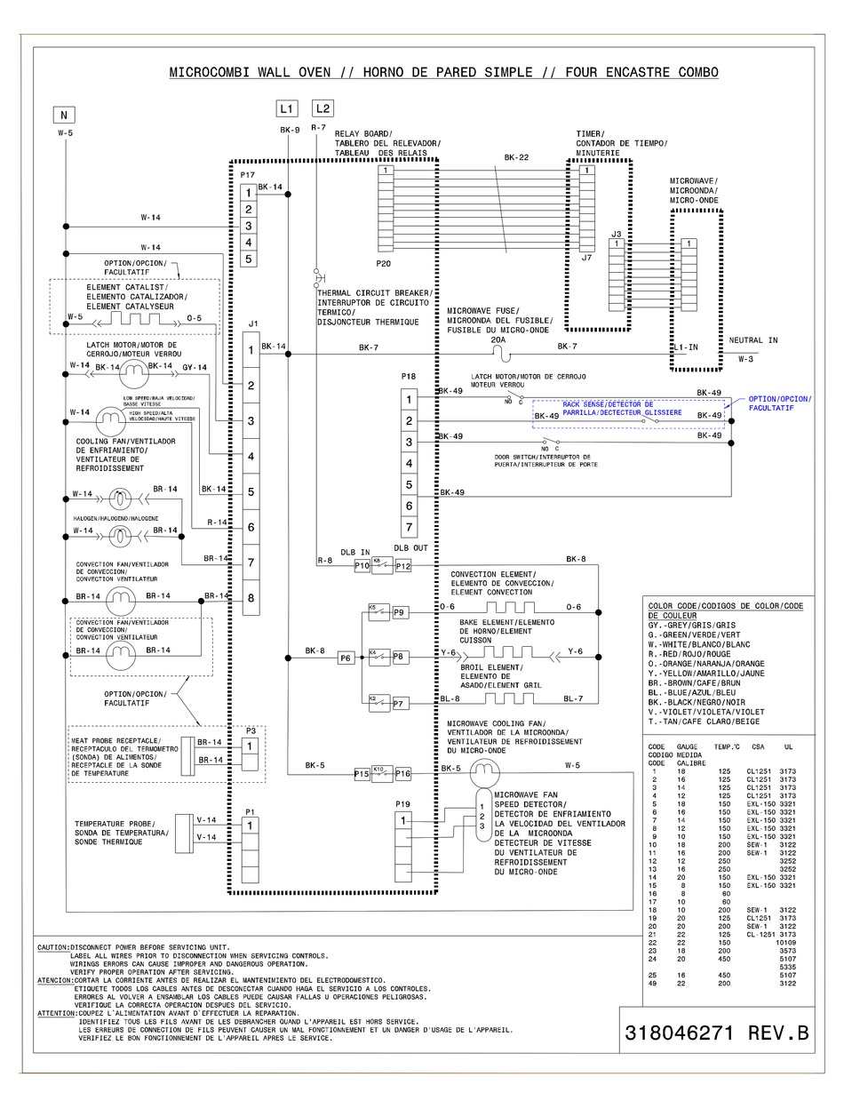 Electrolux Ew27mc65js Wiring Diagram