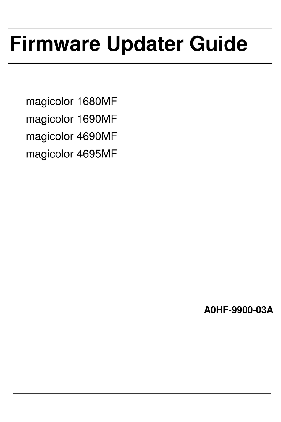 Free Software Printer Megicolor 1690Mf / Software Printer Magicolor 1690Mf / Konica Minolta ...
