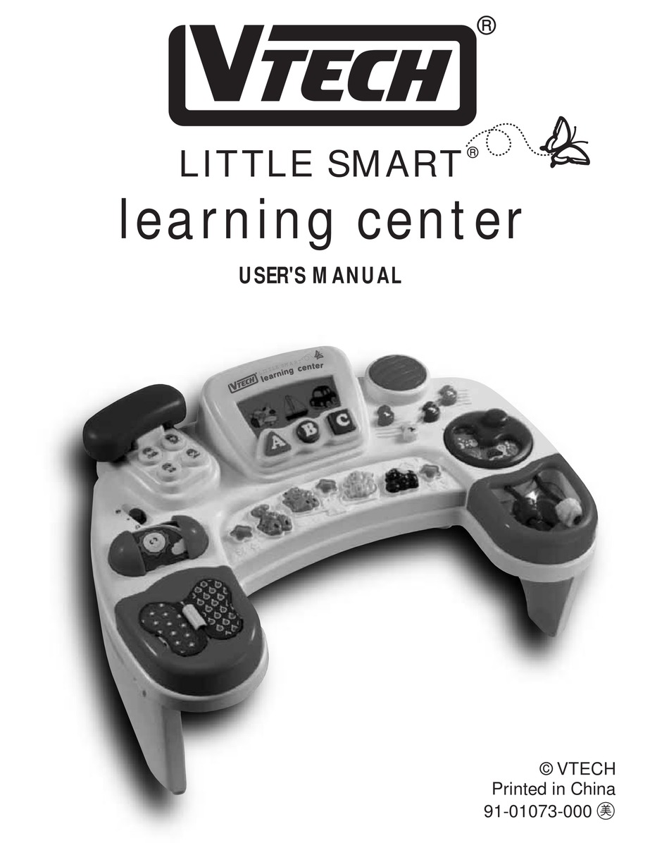 VTECH LEARNING CENTER USER MANUAL Pdf Download | ManualsLib