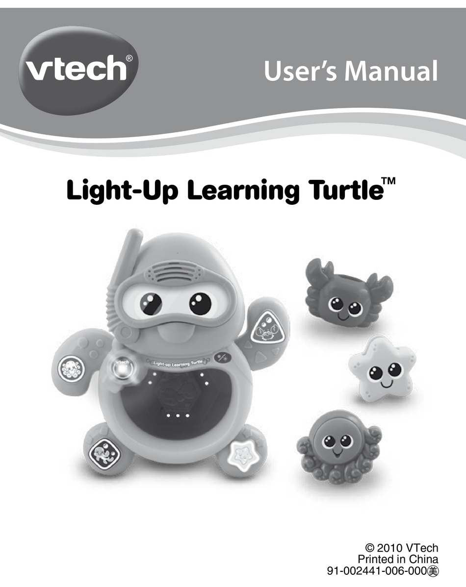 Vtech learning store turtle