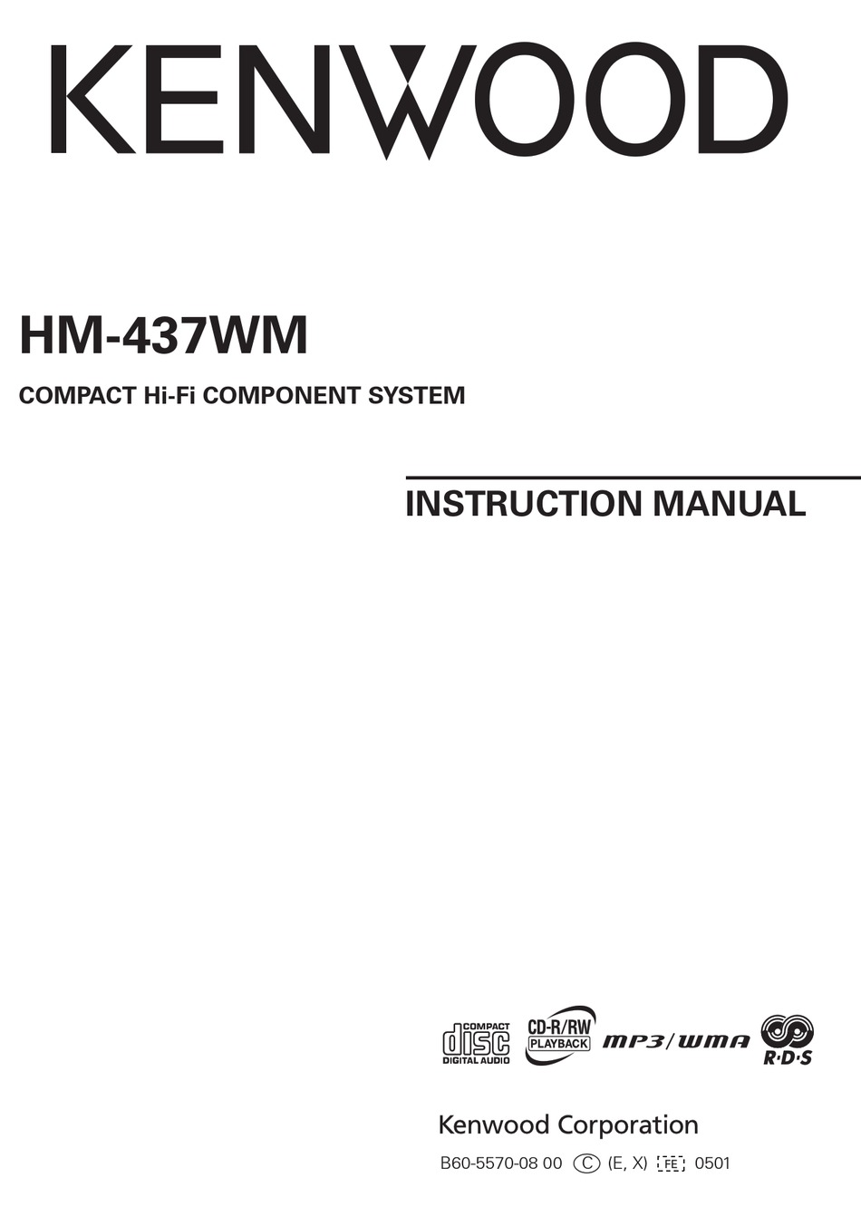 Micro Systems • HM-437WM-S Specifications • KENWOOD Europe
