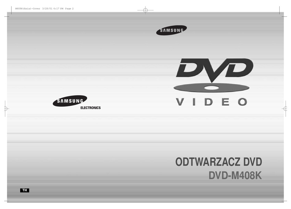 Samsung Dvd M408k Xst Manual Pdf Download Manualslib