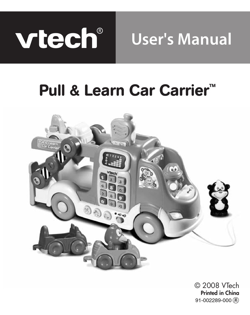 pull and learn car carrier