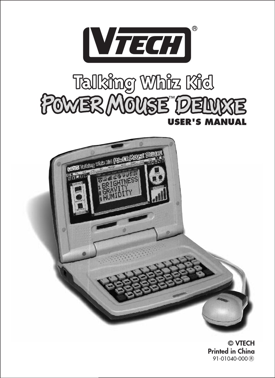 VTech Laptop Deluxe User`s manual : Free Download, Borrow, and