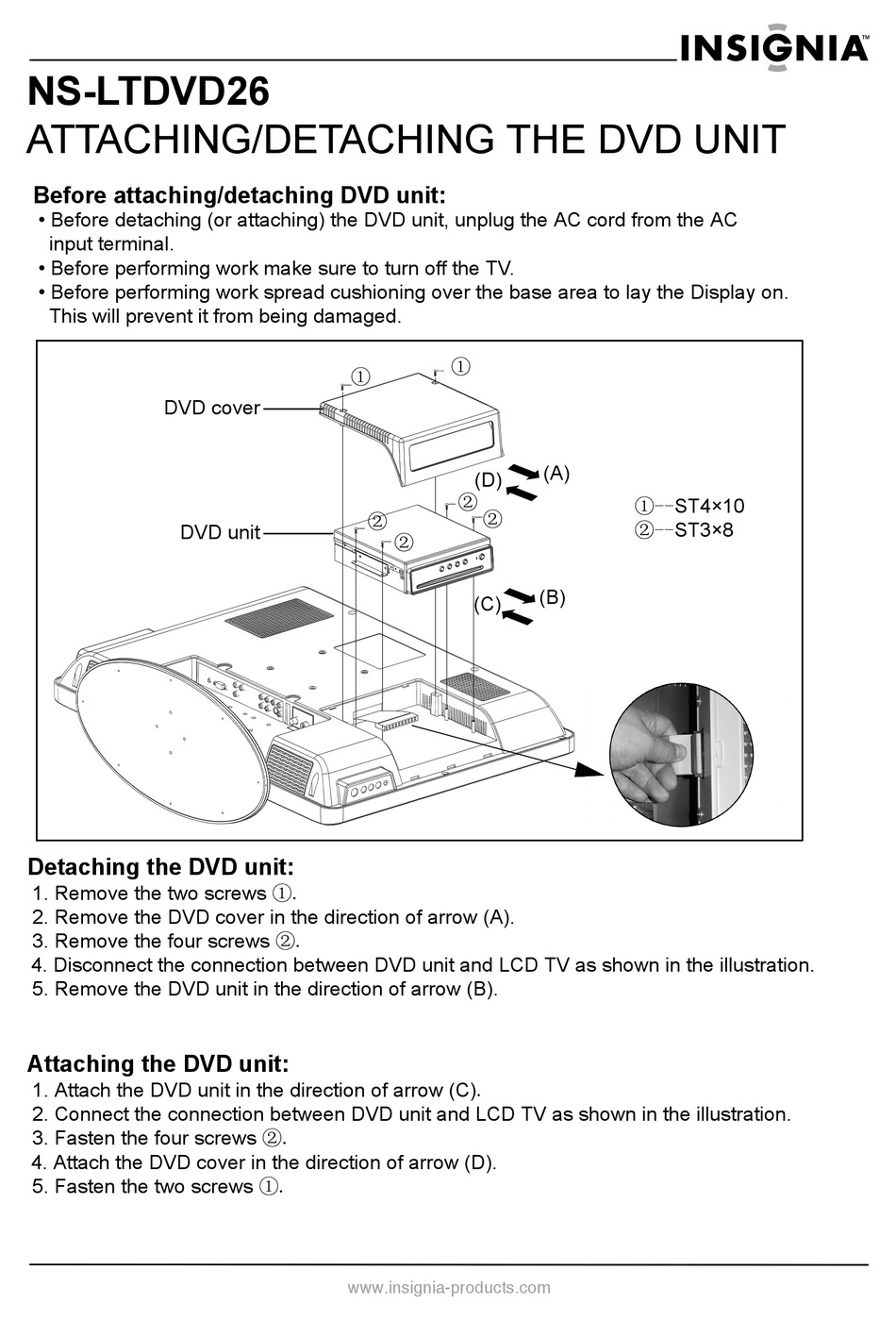 Insignia Ns Ltdvd26 Supplement Manual Pdf Download Manualslib