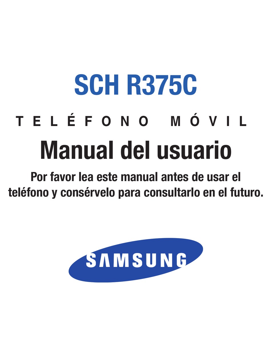 SAMSUNG TRACFONE SCHR375C MANUAL DEL USUARIO Pdf Download ManualsLib