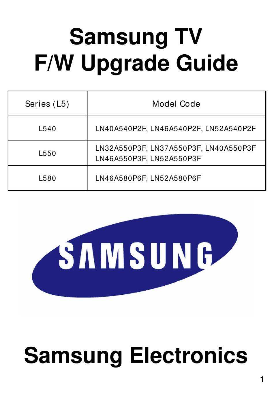 SAMSUNG LN32A550P3F USER MANUAL Pdf Download | ManualsLib