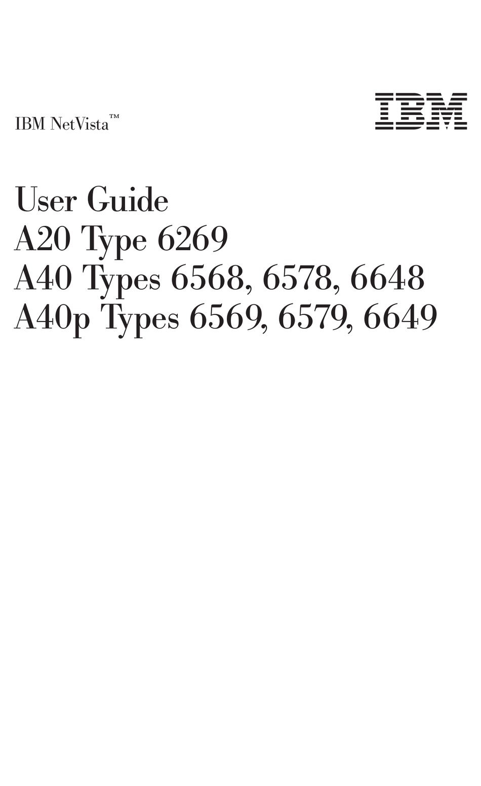 ibm netvista a40 drivers