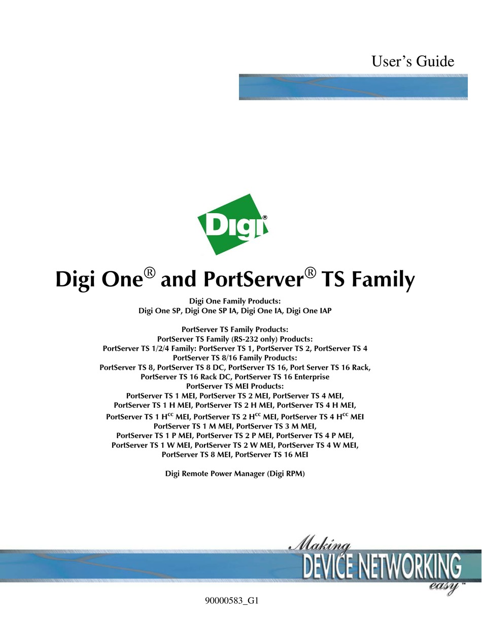 Digi Ts 4 Mei User Manual Pdf Download Manualslib