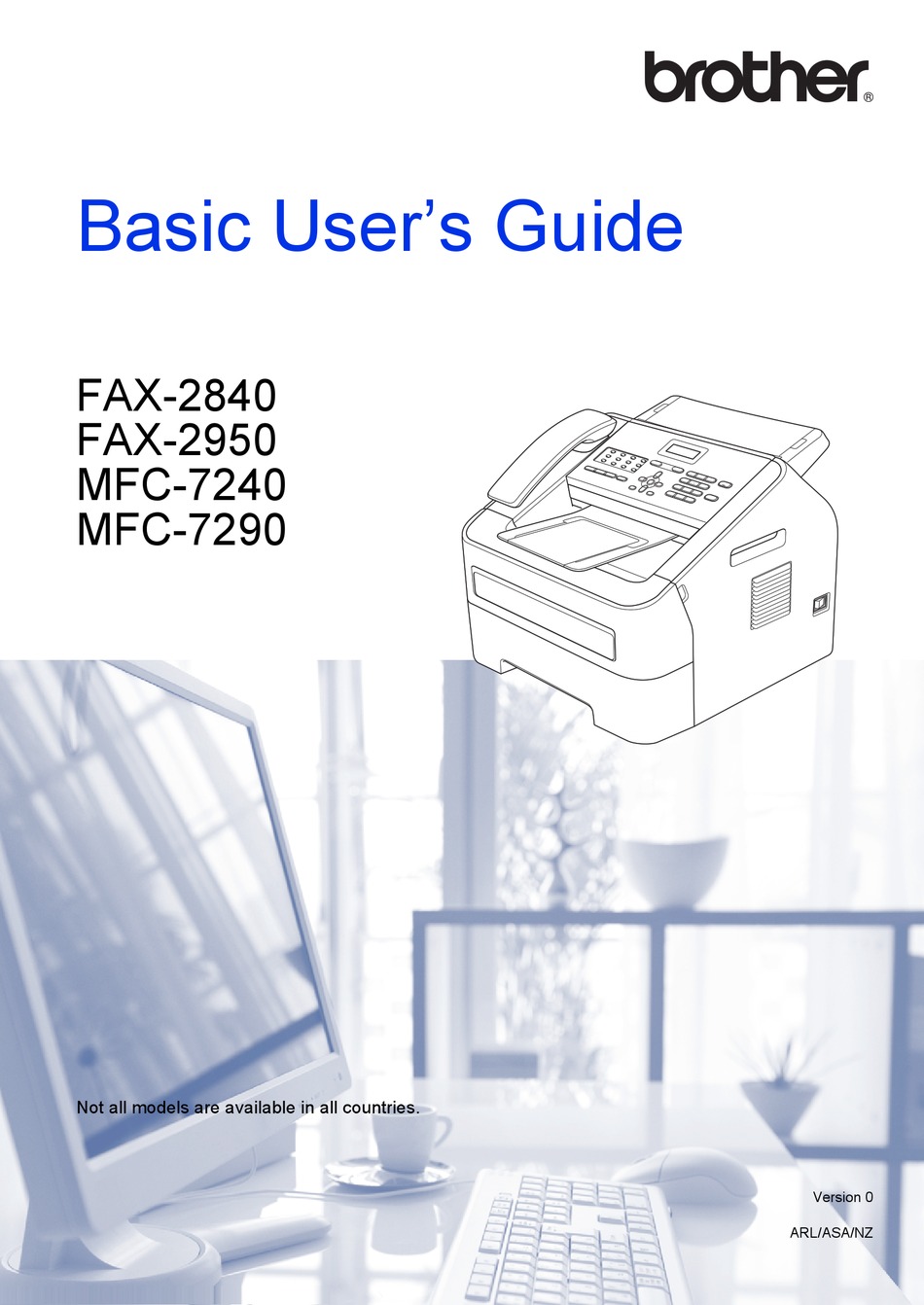 Brother Mfc 7240 Basic User S Manual Pdf Download Manualslib