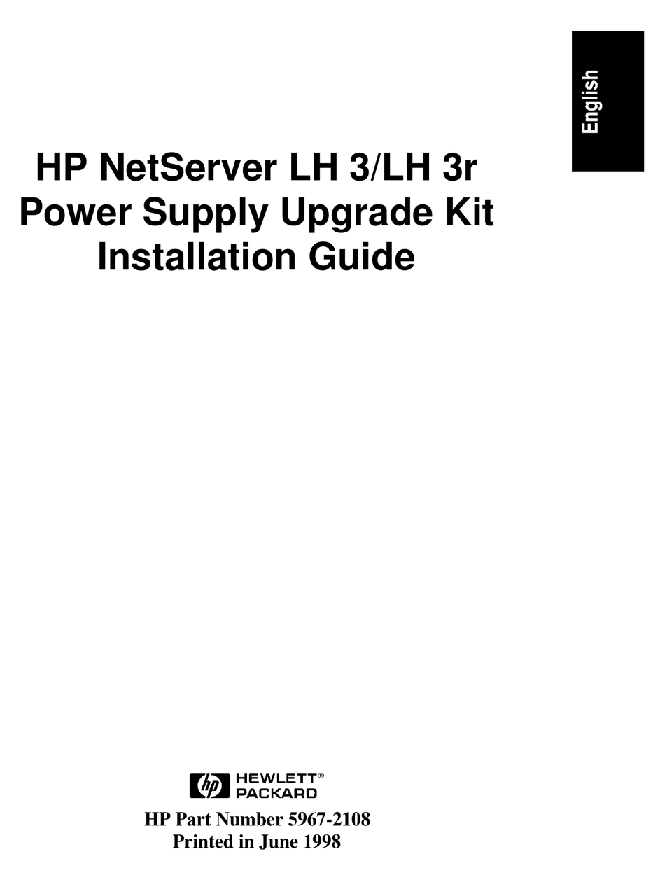 HP NETSERVER LPR SYS BOARD HEWLETT PACKARD 
