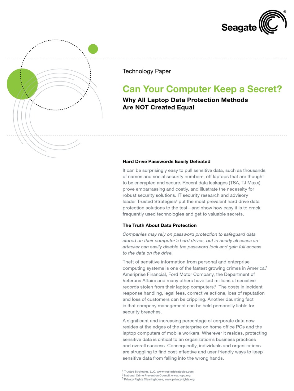 Seagate St As Momentus Fde Gb Hard Drive Manual Pdf