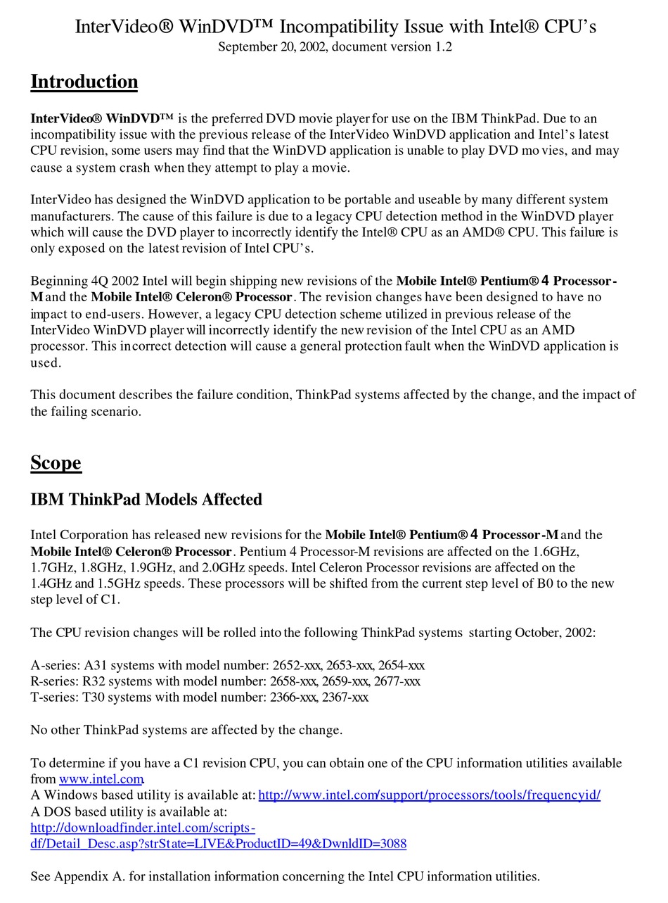 Ibm Thinkpad A31 Introduction Manual Pdf Download Manualslib