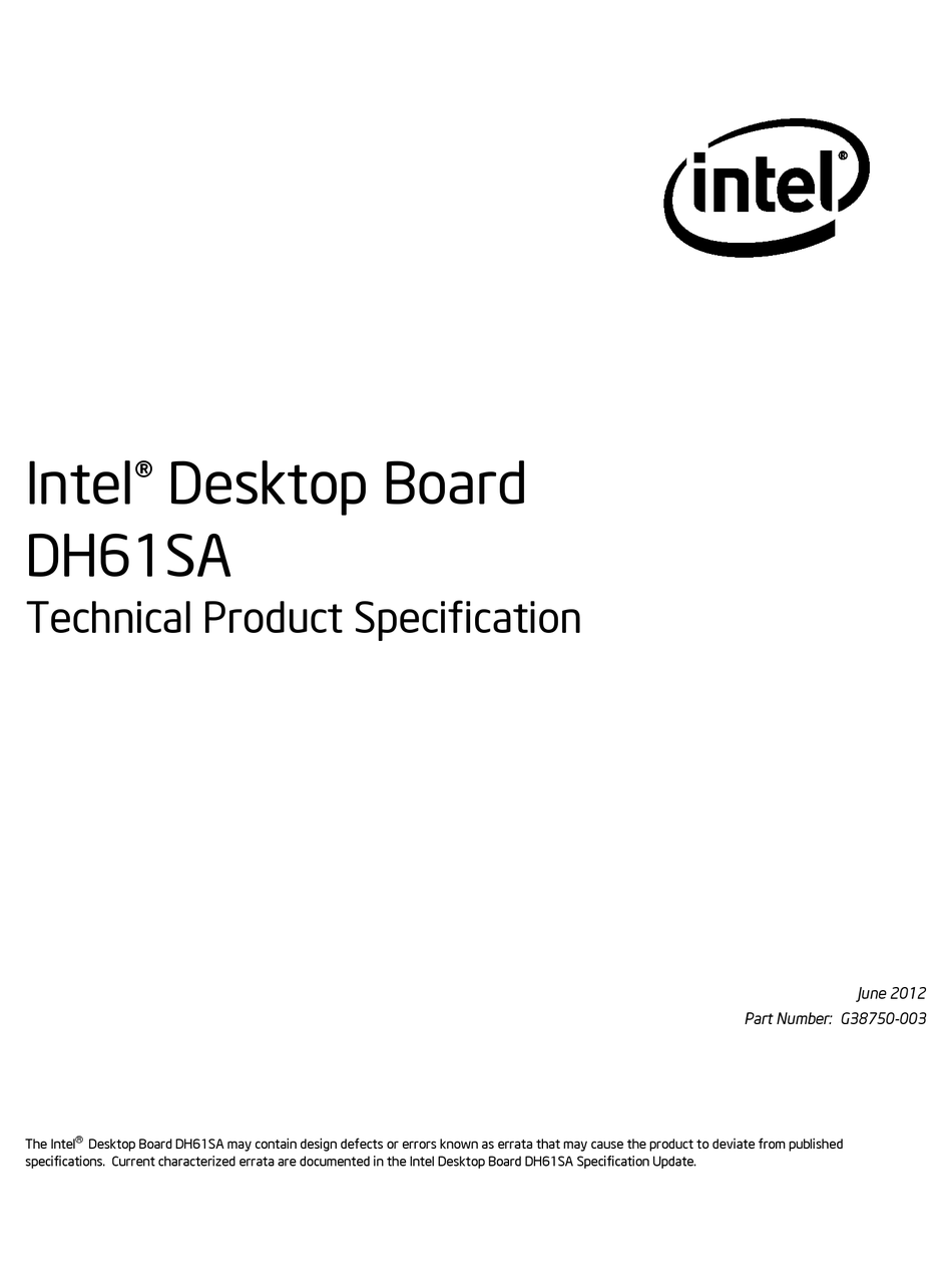 Intel dh61sa не работает vga