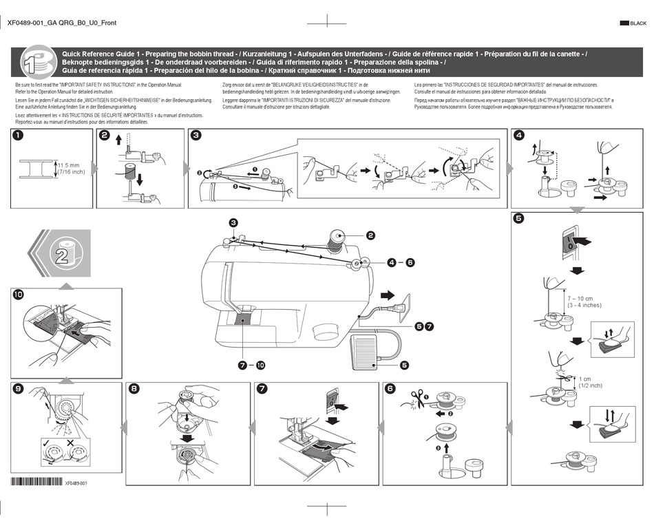BROTHER LX2500 QUICK REFERENCE MANUAL Pdf Download | ManualsLib