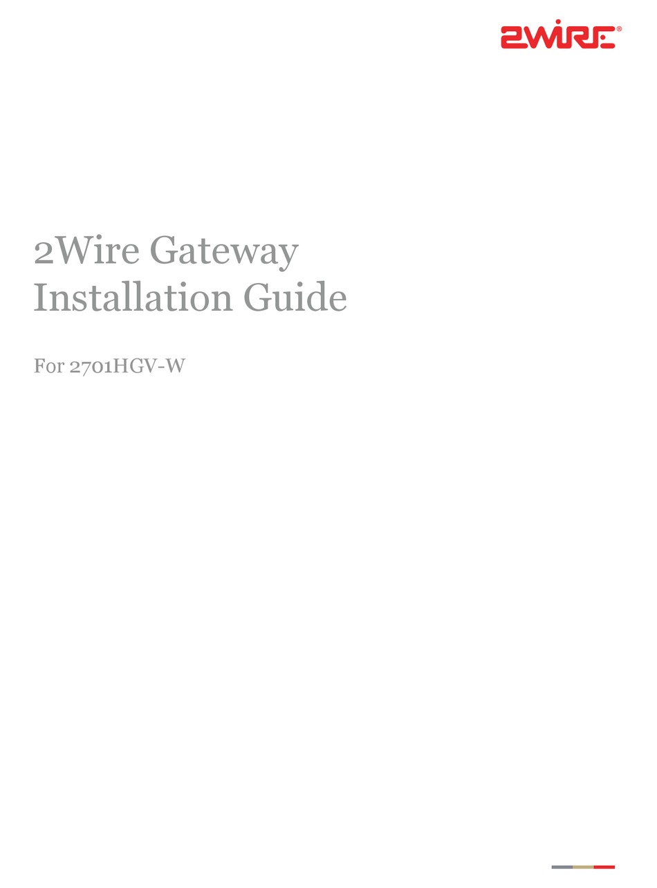 Download 2Wire Gateway USB Driver