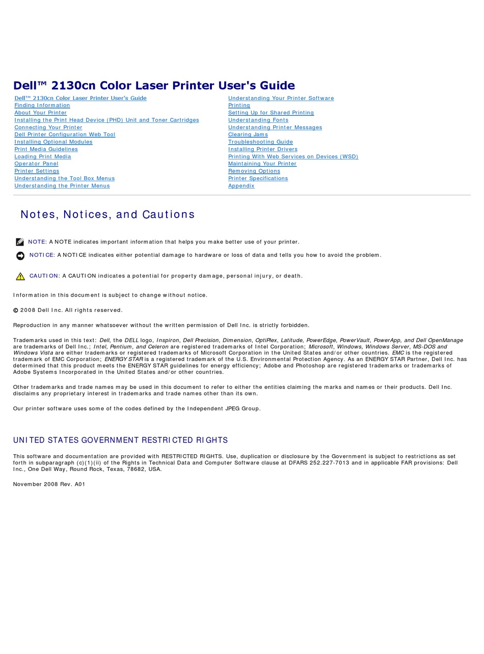 dell 2130cn windows 10