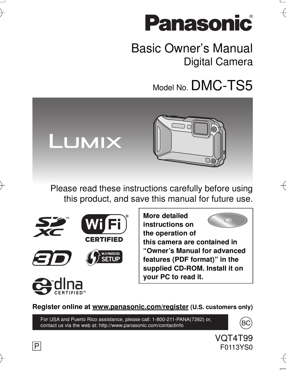 PANASONIC LUMIX DMCTS5D BASIC OWNER'S MANUAL Pdf Download ManualsLib PANASONIC LUMIX DMCTS5D BASIC OWNER'S MANUAL Pdf Download ManualsLib