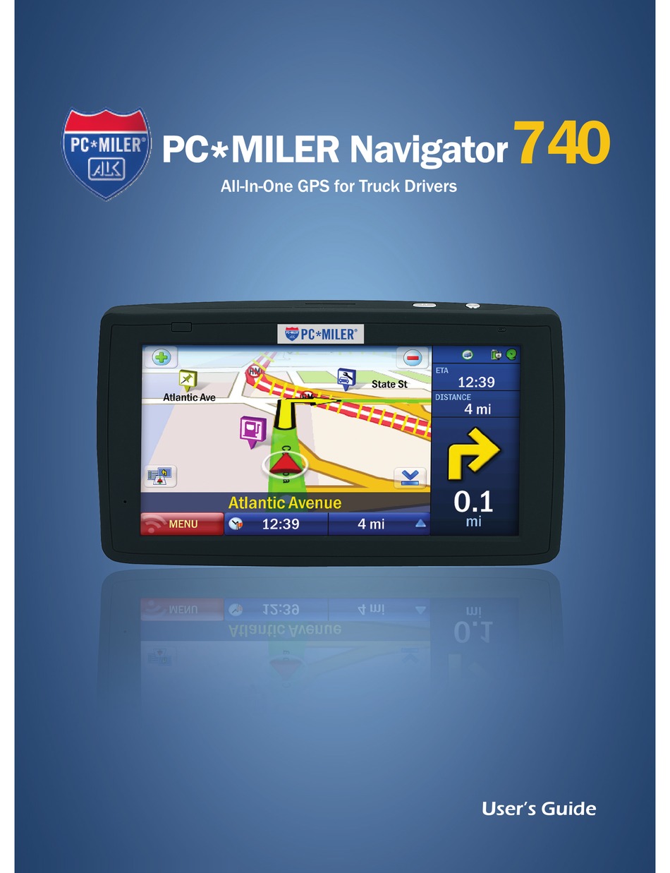 PC*MILER NAVIGATOR 740 USER MANUAL Pdf Download ManualsLib