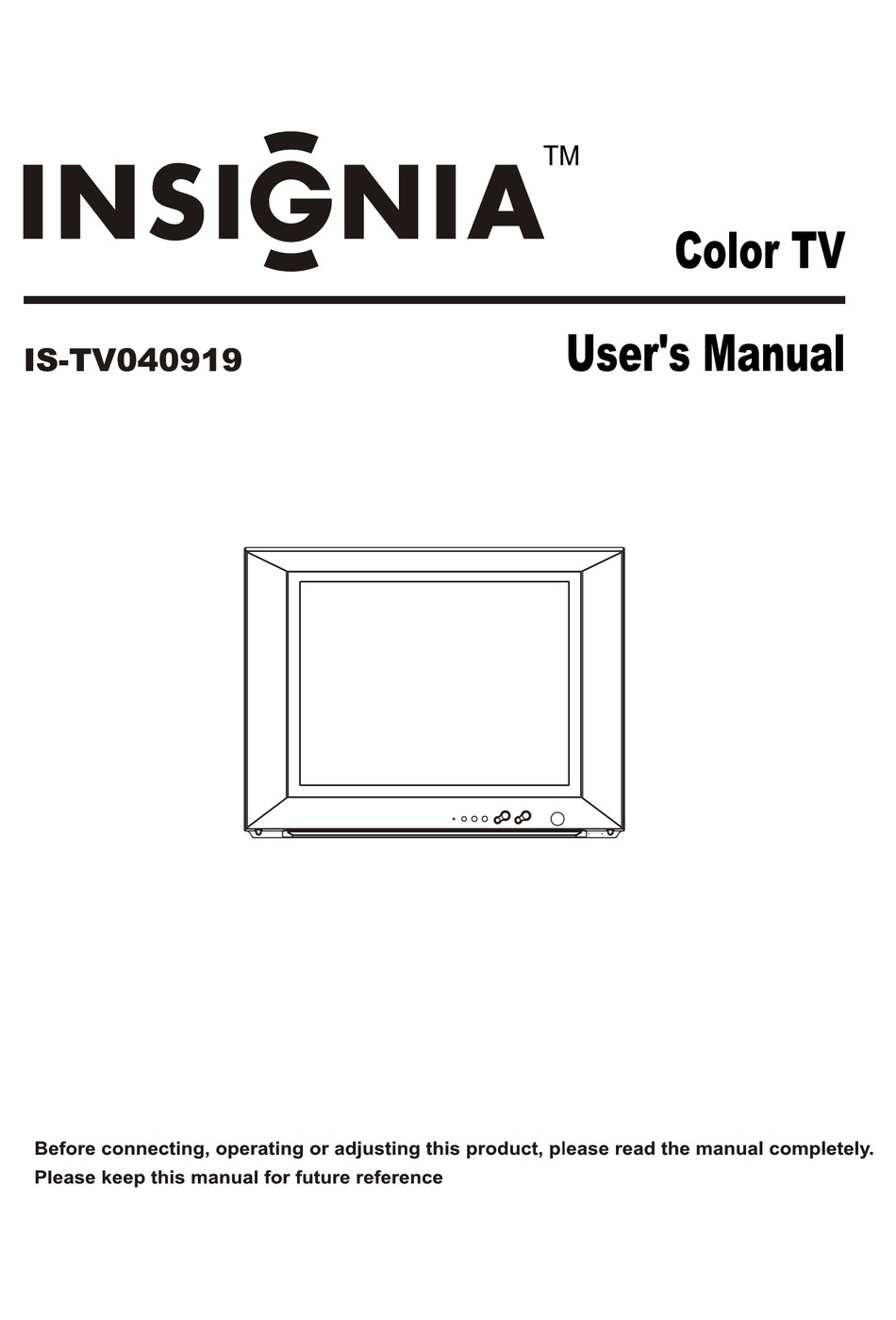 INSIGNIA ISTV040919 MANUEL D'UTILISATION Pdf Download ManualsLib