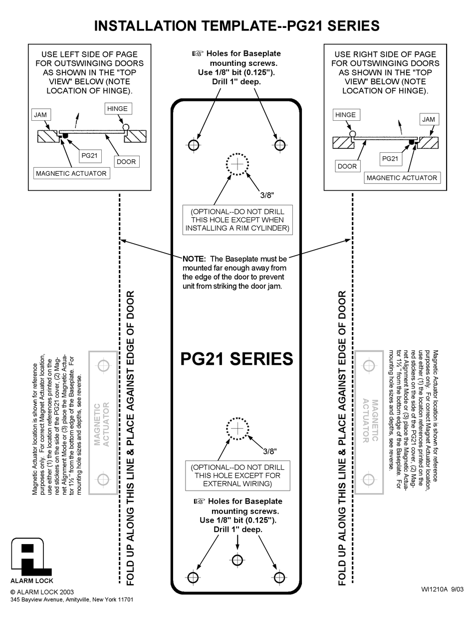 alarm-lock-pg21-series-installation-template-pdf-download-manualslib