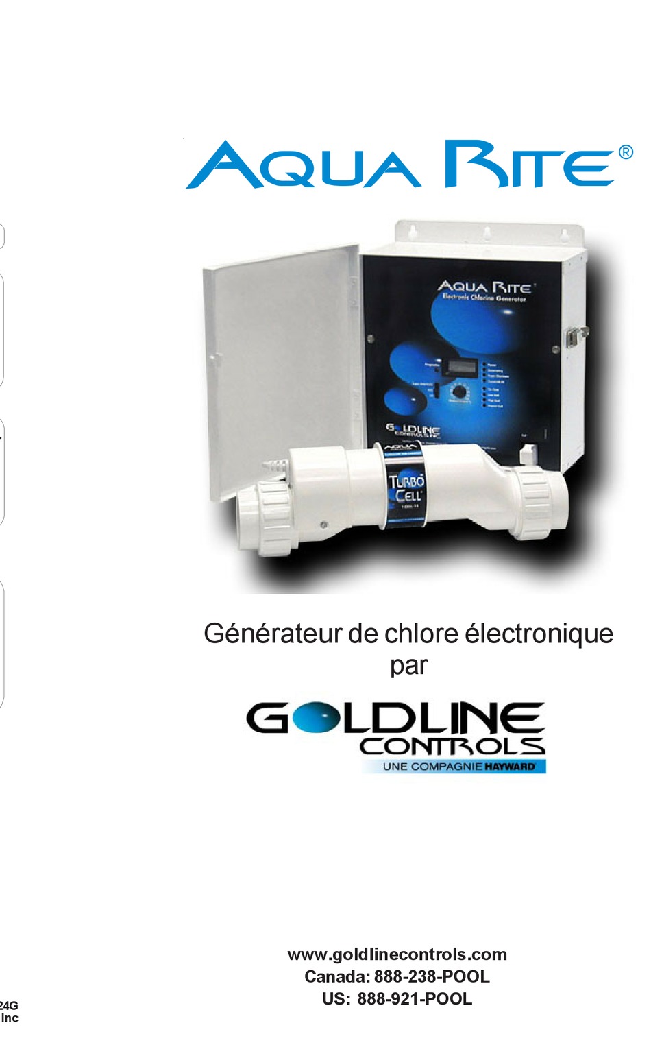 HAYWARD AQUA RITE® MANUEL Pdf Download | ManualsLib