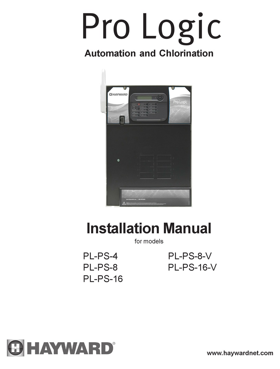 HAYWARD PRO LOGIC INSTALLATION MANUAL Pdf Download ManualsLib HAYWARD PRO LOGIC INSTALLATION MANUAL Pdf Download ManualsLib