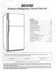 KENMORE REFRIGERATOR OWNER'S MANUAL Pdf Download.