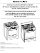 KITCHENAID KDSS907SSS INSTALLATION INSTRUCTIONS MANUAL Pdf Download.