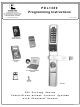 ALARM LOCK PDL1300 INSTALLATION TEMPLATE Pdf Download | ManualsLib