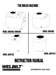 WELBILT ABM3500 INSTRUCTION MANUAL Pdf Download.
